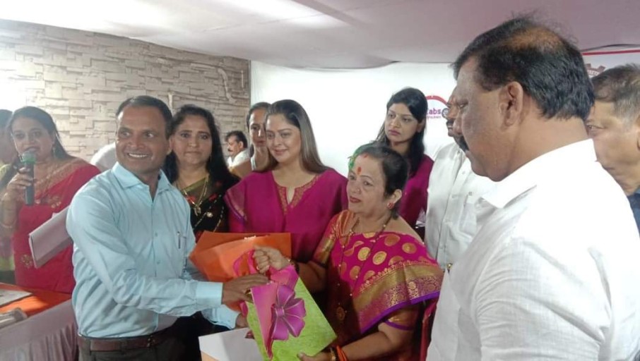 With Bollywood Actress Nagma in Mumbai!