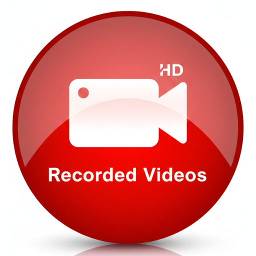 HD Recorded Videos Icon