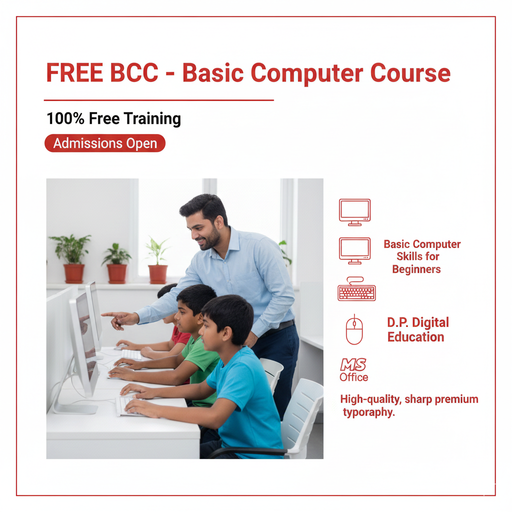 FREE Basic Computer Course by D.P. Digital Image