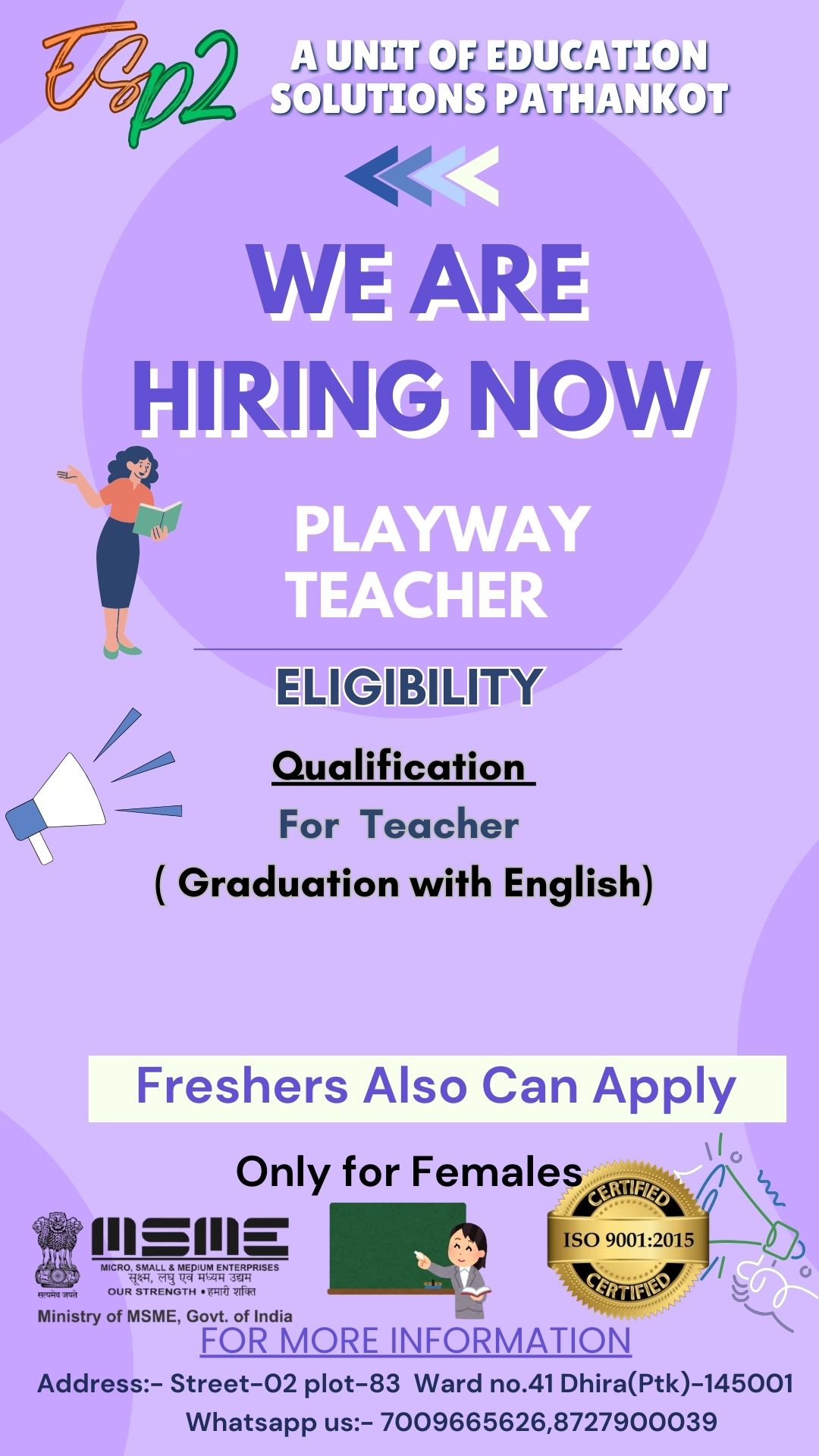 Playway Teacher