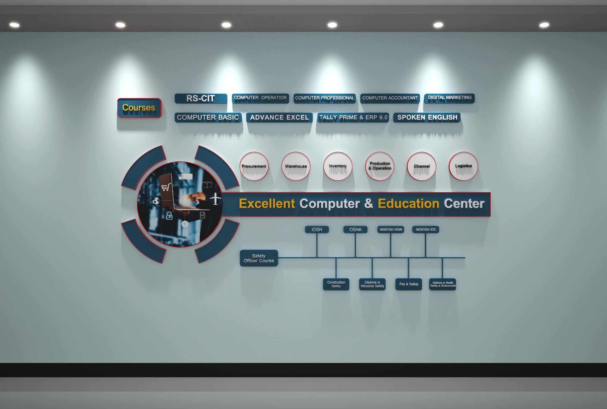 Excellent computer and Education center courses