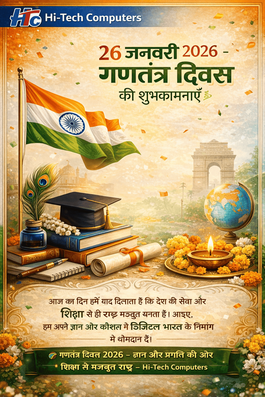 गणतंत्र दिवस 2026 - ज्ञान और प्रगति Image