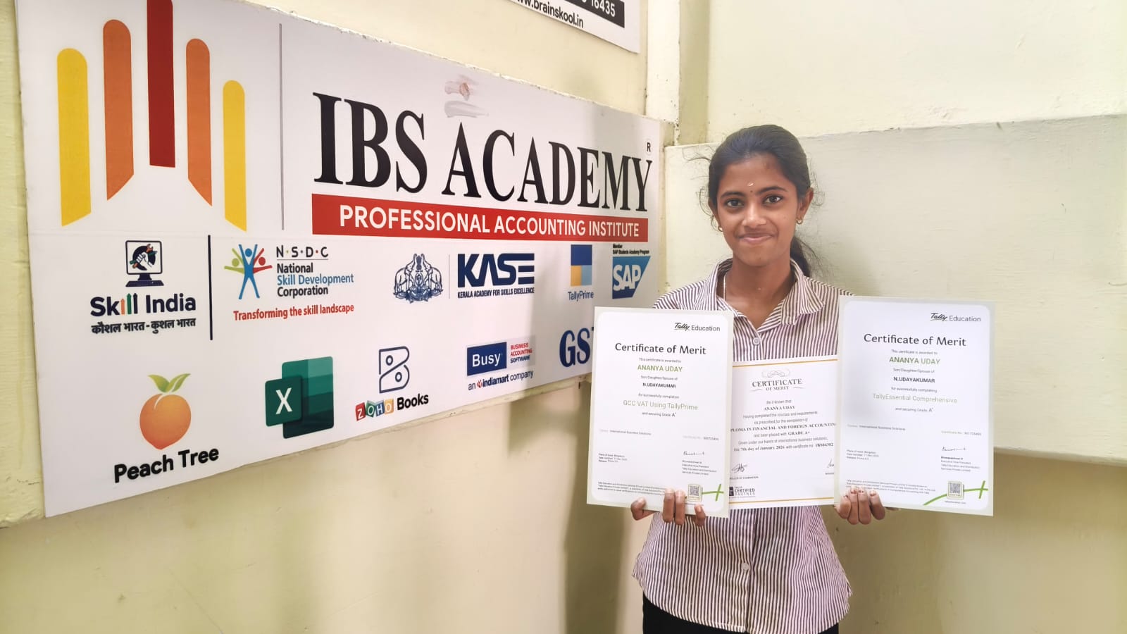 Diploma in Financial & Foreign Accounting Course Completed