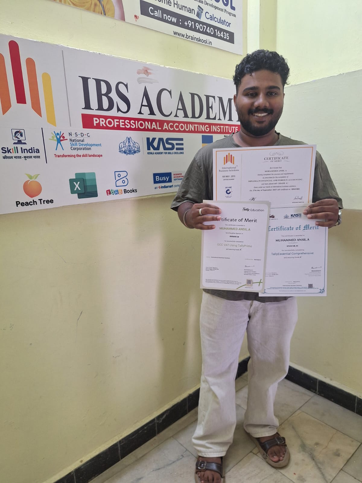 Diploma in Financial & Foreign Accounting Course Completed