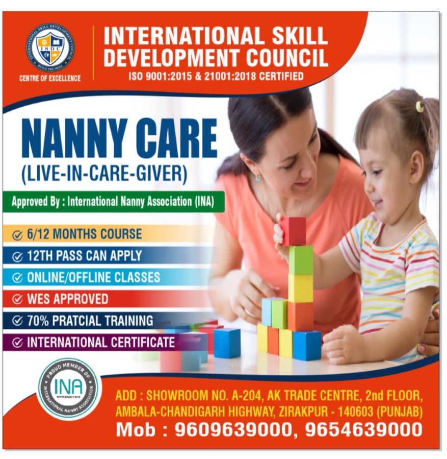 NANNY CARE COURSE