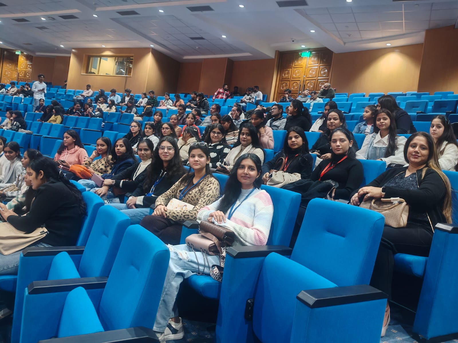 OUR STUDENTS AT ROSY AULUWALIA FASHION SHOW AS SPECIAL GUEST