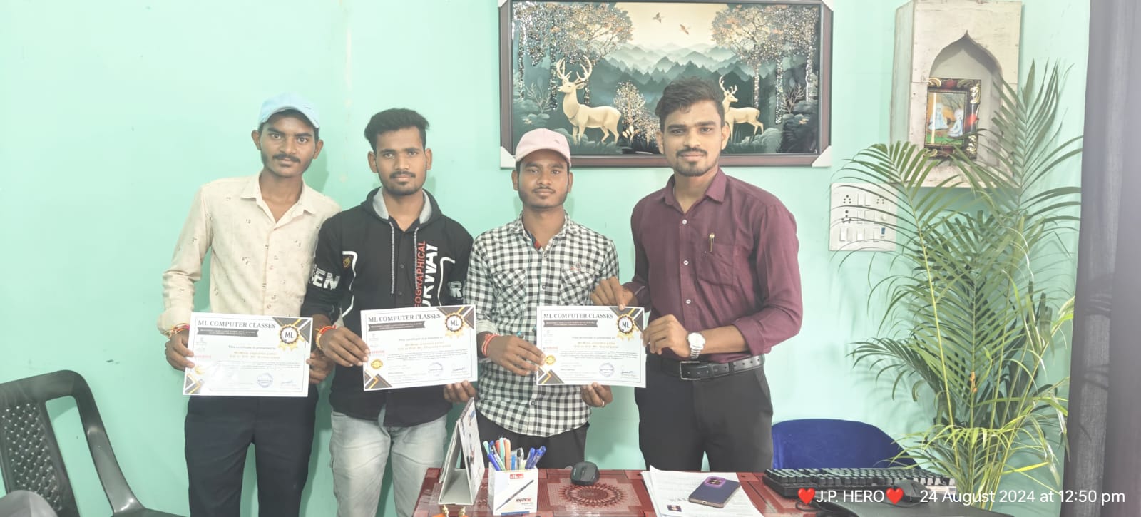 CERTIFICATE DISTRIBUTION