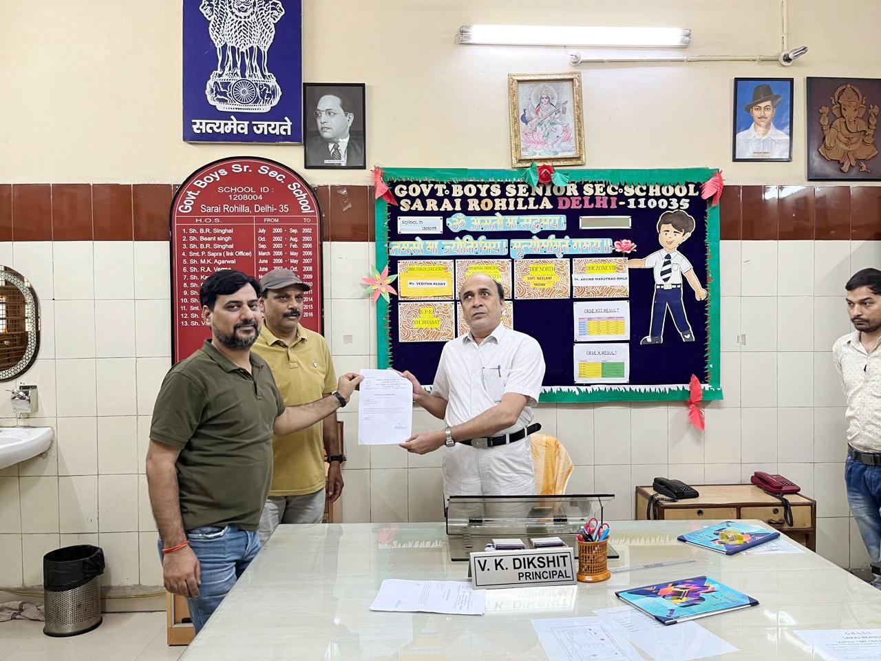 Best OJT Performance Certificate to Jitender Kumar Sharma