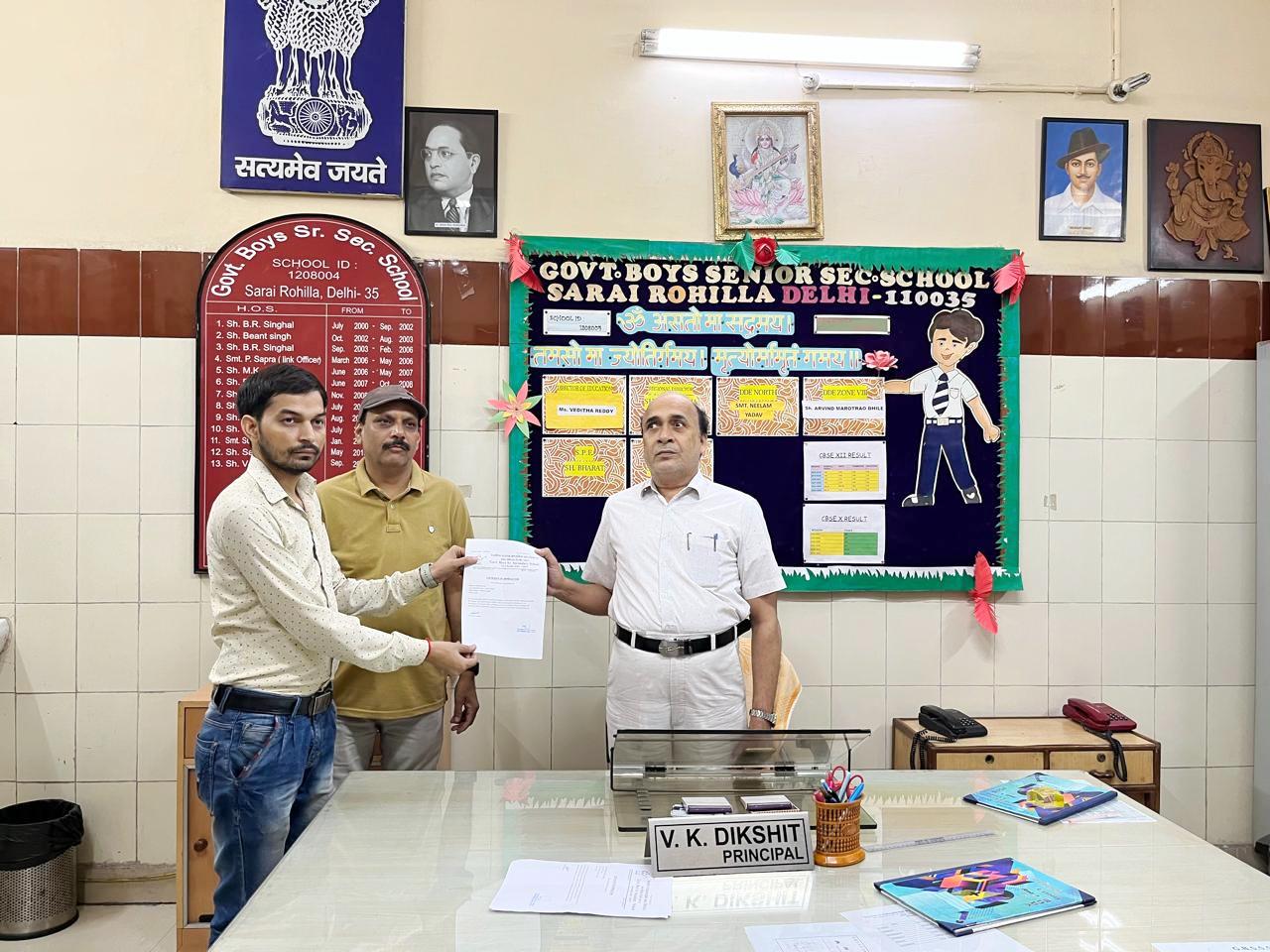 Best OJT Performance Certificate to Deepak Kumar