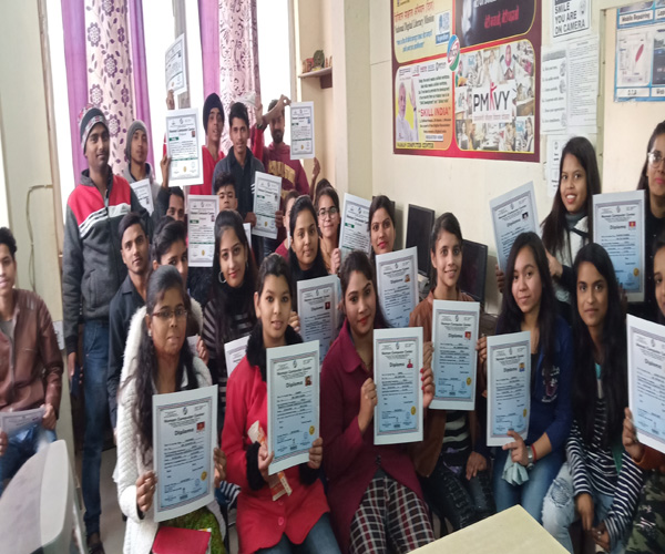 Certificates were distributed to students by Hon’ble MLA Somdutt Ji at Shastri Nagar, Delhi.