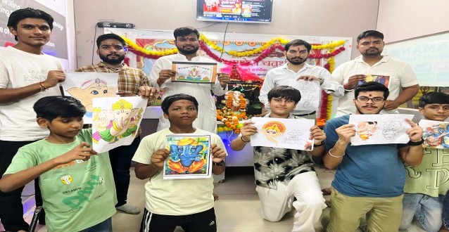 Ganesh Chaturthi Celebration at Naman Computer Center