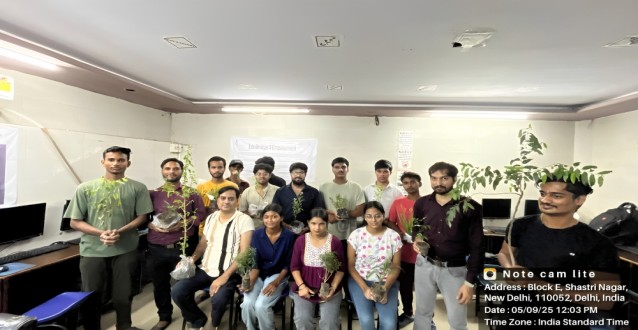 🌱 Free Tree Plantation Program at Naman Computer Center