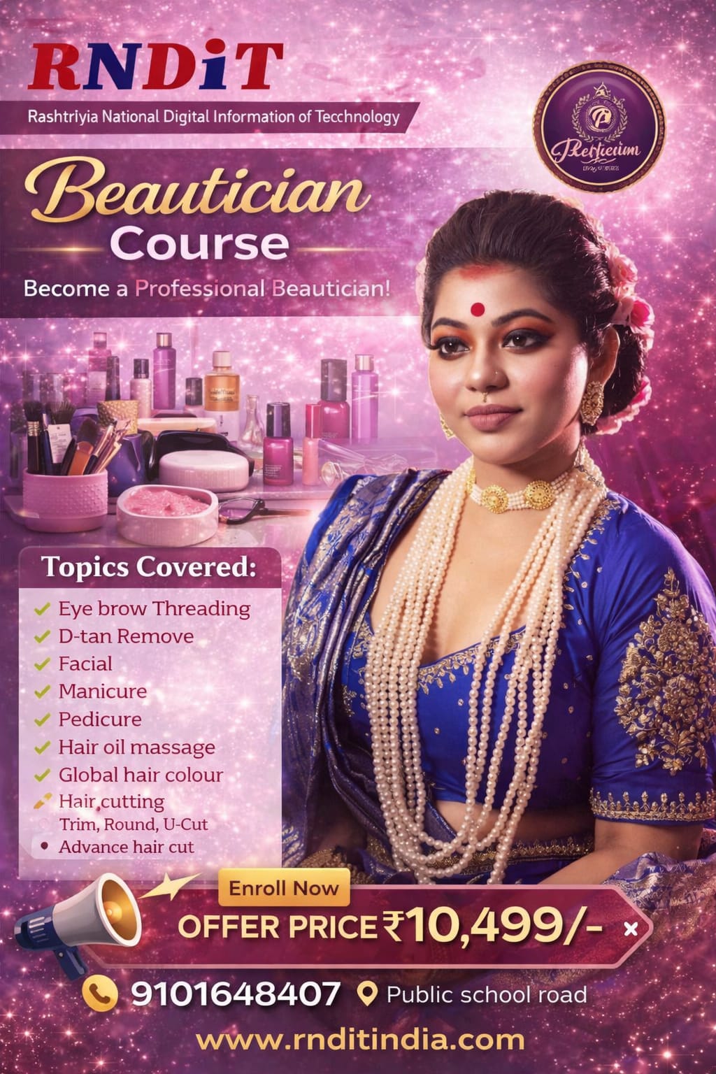 Beautician course
