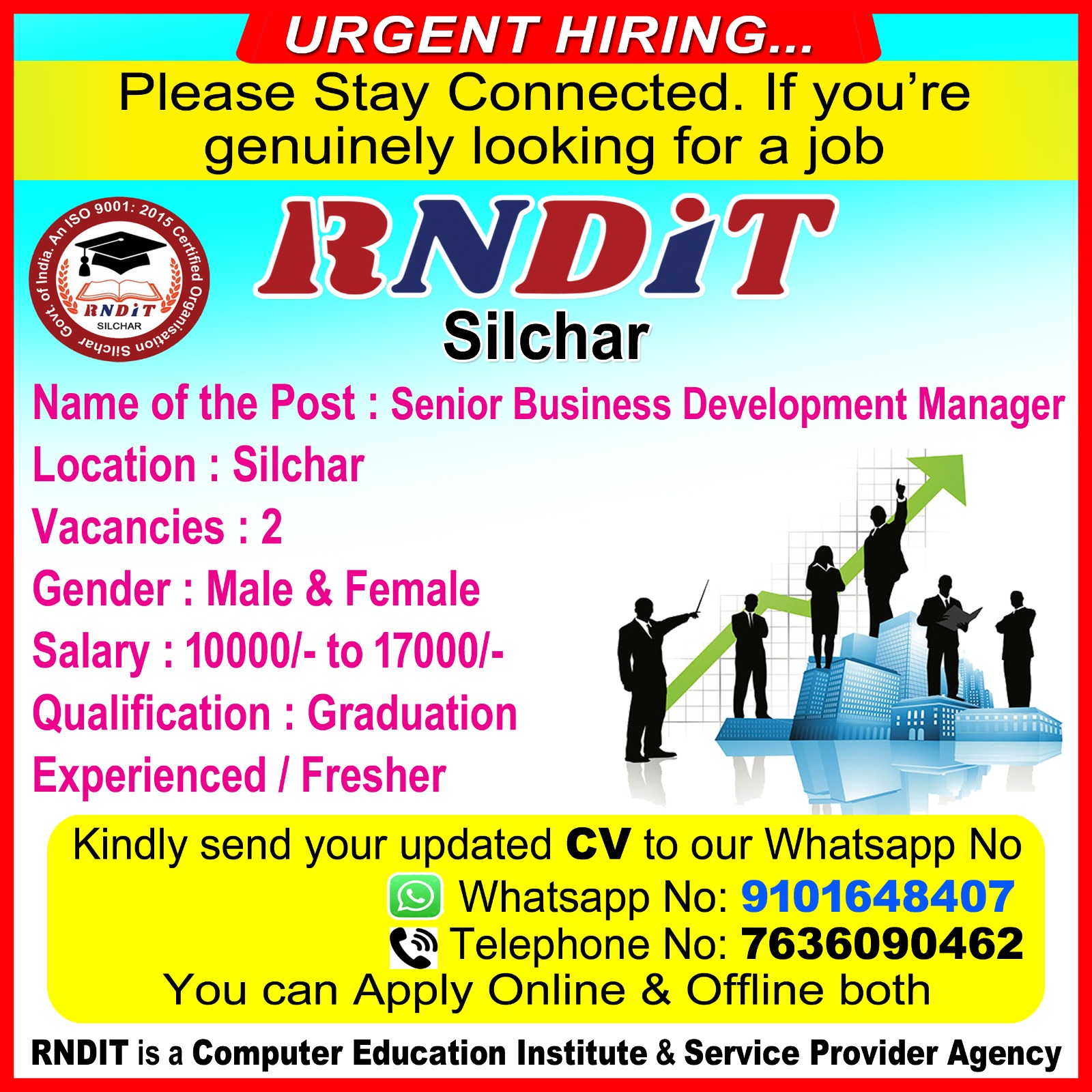 Senior business development  manager