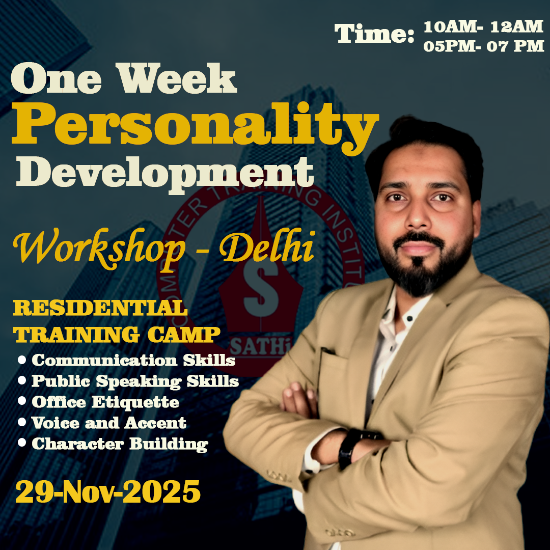 7-Day Personality Transformation Workshop – Delhi Image