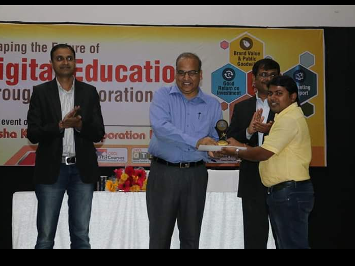 No1 Institute Award in Angul Dist in 2016