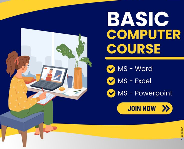 Basic Computer Course Learners & Counting Icon