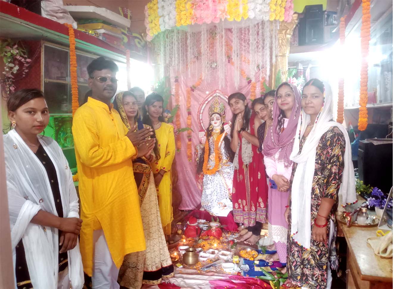 Sarsawati Puja Image