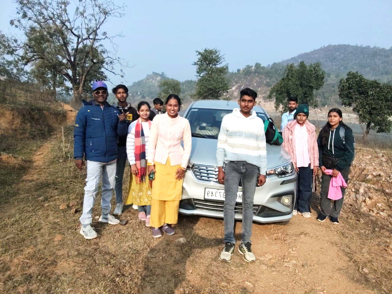 Kristmas day Picnic Image