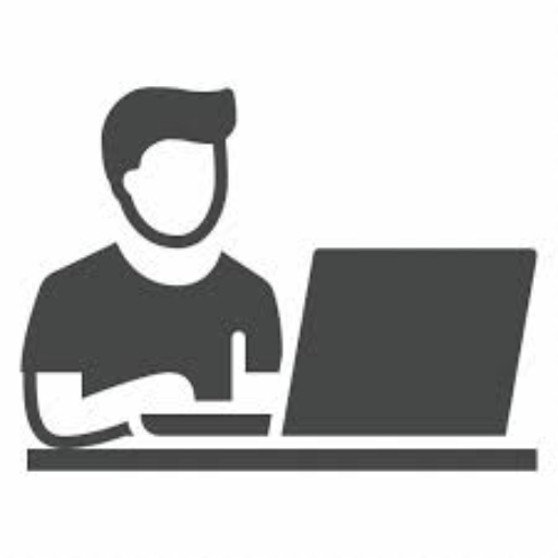 Students in Online Learning Icon
