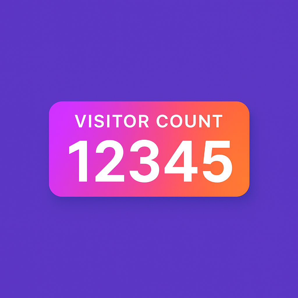 Visitor Count Icon