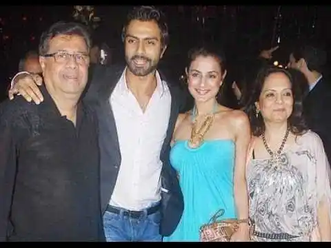 Ameesha Patel Family
