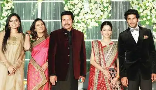 Dulquer Salmaan family.tring