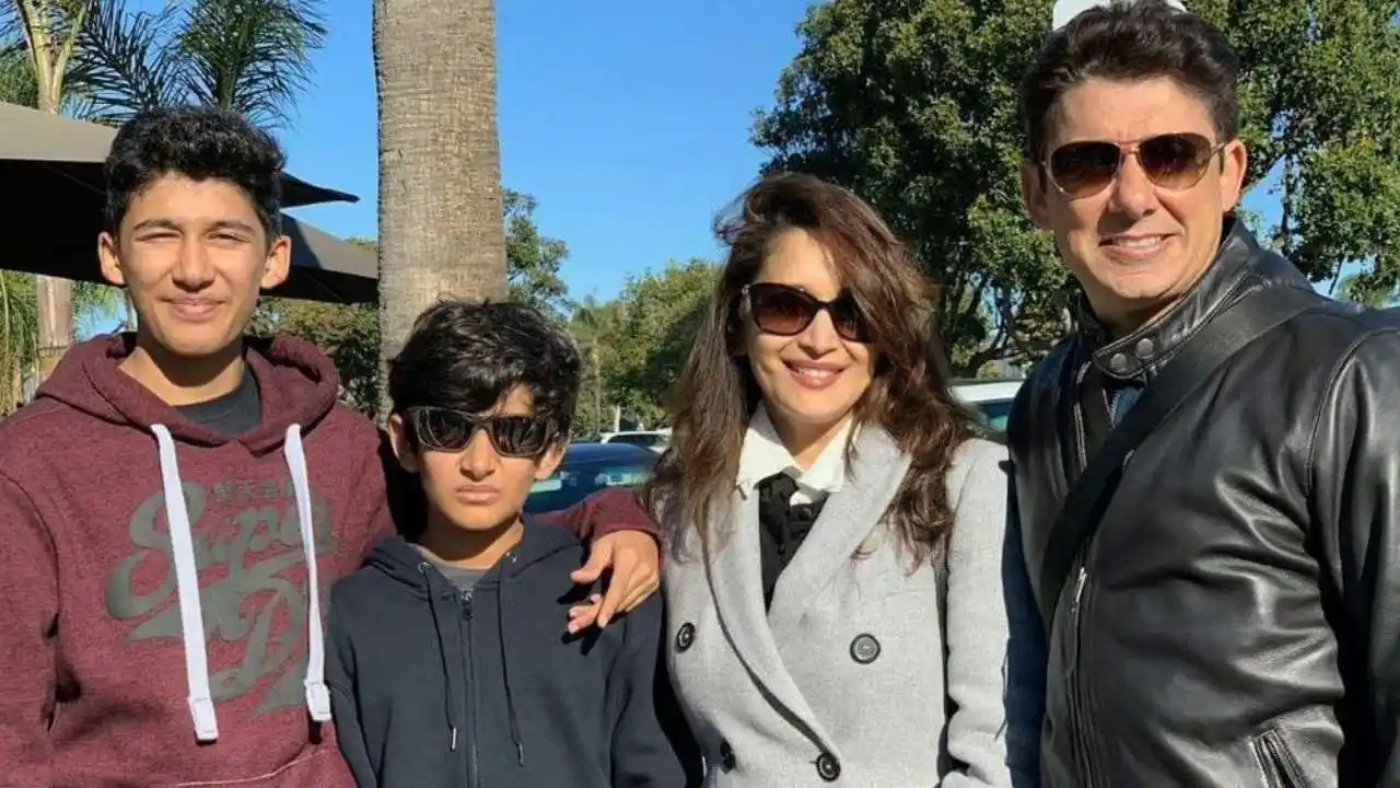 Madhuri Dixit's Family