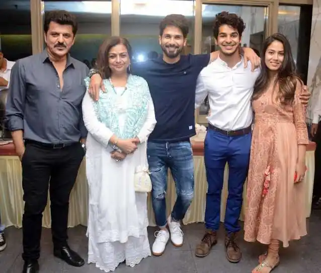 Ishaan Khatter’s Family Tring