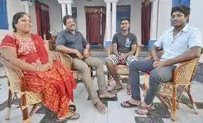 Sanju Samson Family.tring