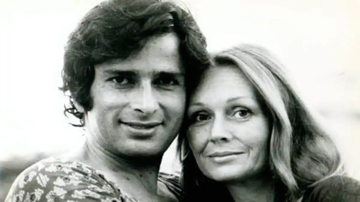 Shashi Kapoor with Jennifer