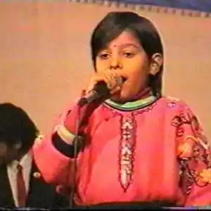Sunidhi Chauhan childhood