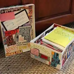 Love Letters - 1st anniversary gift for husband