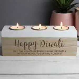 Happy Diwali Personalised Candles