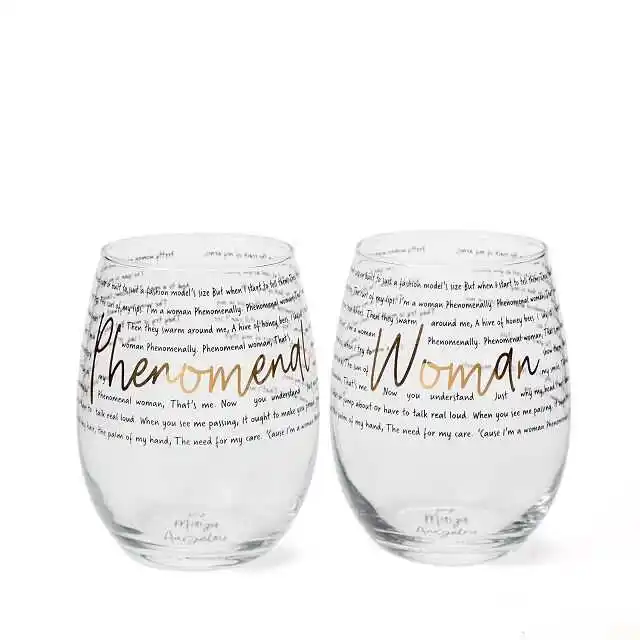 Phenomenal Women Glass of 2