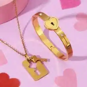 Couples Romantic Jewellery Set - valentine gifts