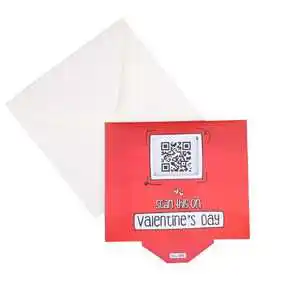 QR Code Scan Valentine Day Card - Valentine's day gifts for boyfriend