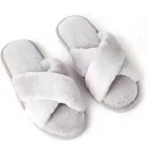 Cross Band House Slipper