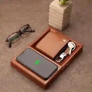 Wireless Charging Tray - birthday gifts for dad