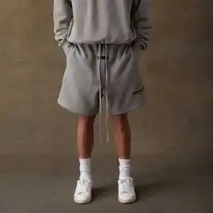 Dark Oatmeal sweat shorts - fathers day gifts