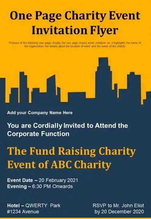 Creative Fundraising Event Invitation Ideas 2023-tring