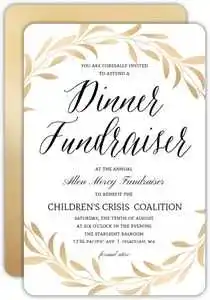 Fundraising Dinner Invitation Messages-tring