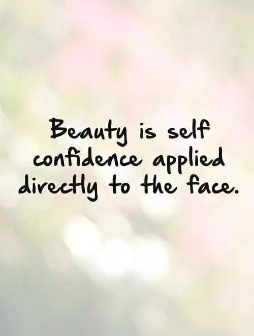 Beauty Self-Confidence Quotes.tring