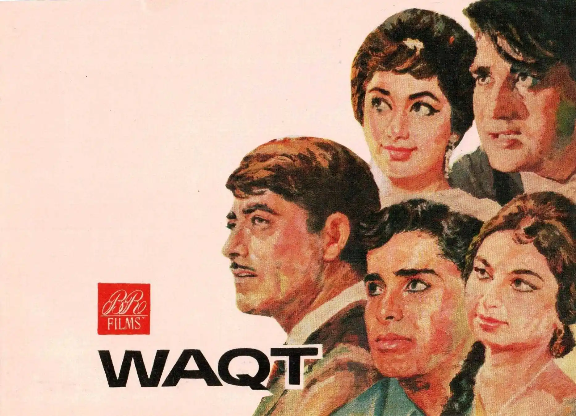 waqt-tring-1.jpg Waqt (1965) poster starring Raaj Kumaar, Sunil Dutt, Shashi Kapoor, etc.