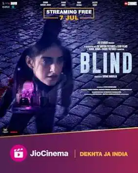 a poster of movie blind