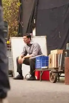 from a shooting of Sankaran Nair vs The Crown