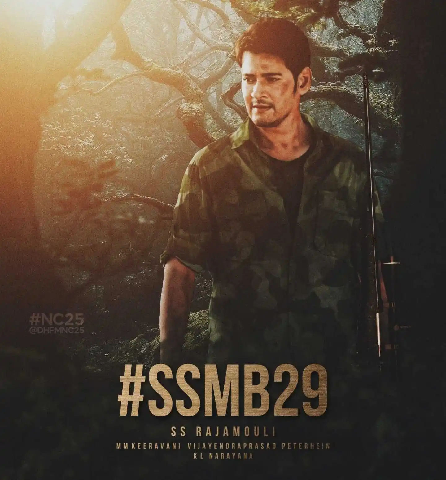 poster of ssmb29 featuring mahesh babu