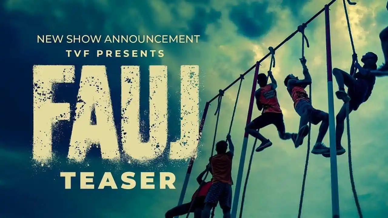 poster of the TVF web series fauj