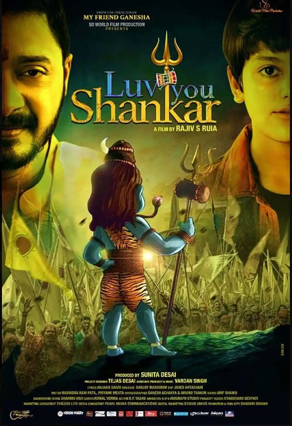 poster of the movie luv you shankar