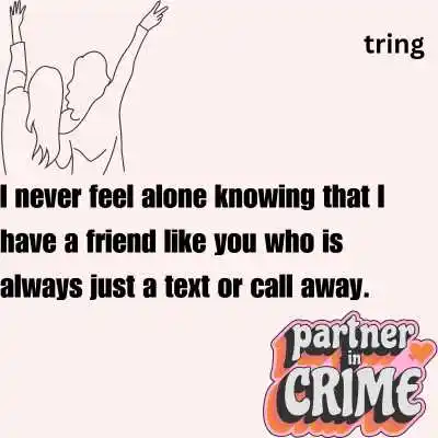 Long Distance Friendship Message